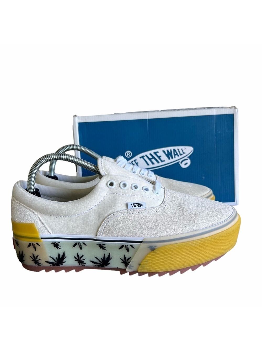 Vans Era Stacked LX Palm Tree Low Top Unisex Platform Shoe Size 10.5 or 9 #B1650